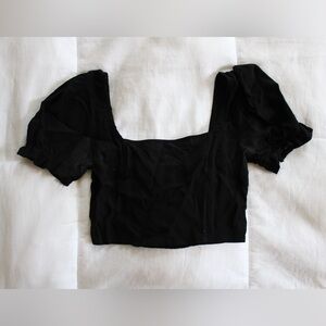 Urban Outfitters Puffy Sleeve Tee (XS)